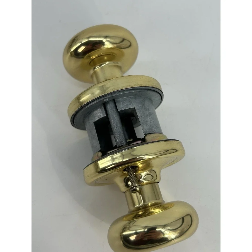 Kwikset Titan Lockset Hancock Privacy Bed Bath 730H 3 RCL RCS Brass READ